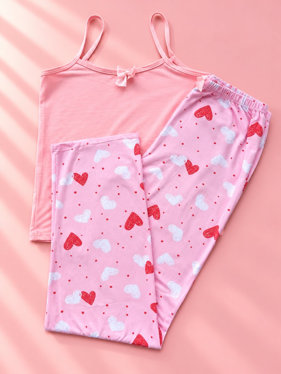 Conjunto Corazón de Terciopelo